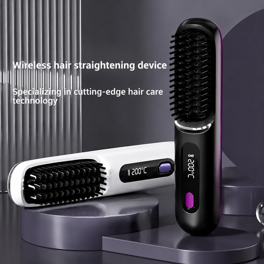 Portable Hair Straightening Brush