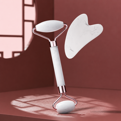 Facial Roller & Gua Sha Set