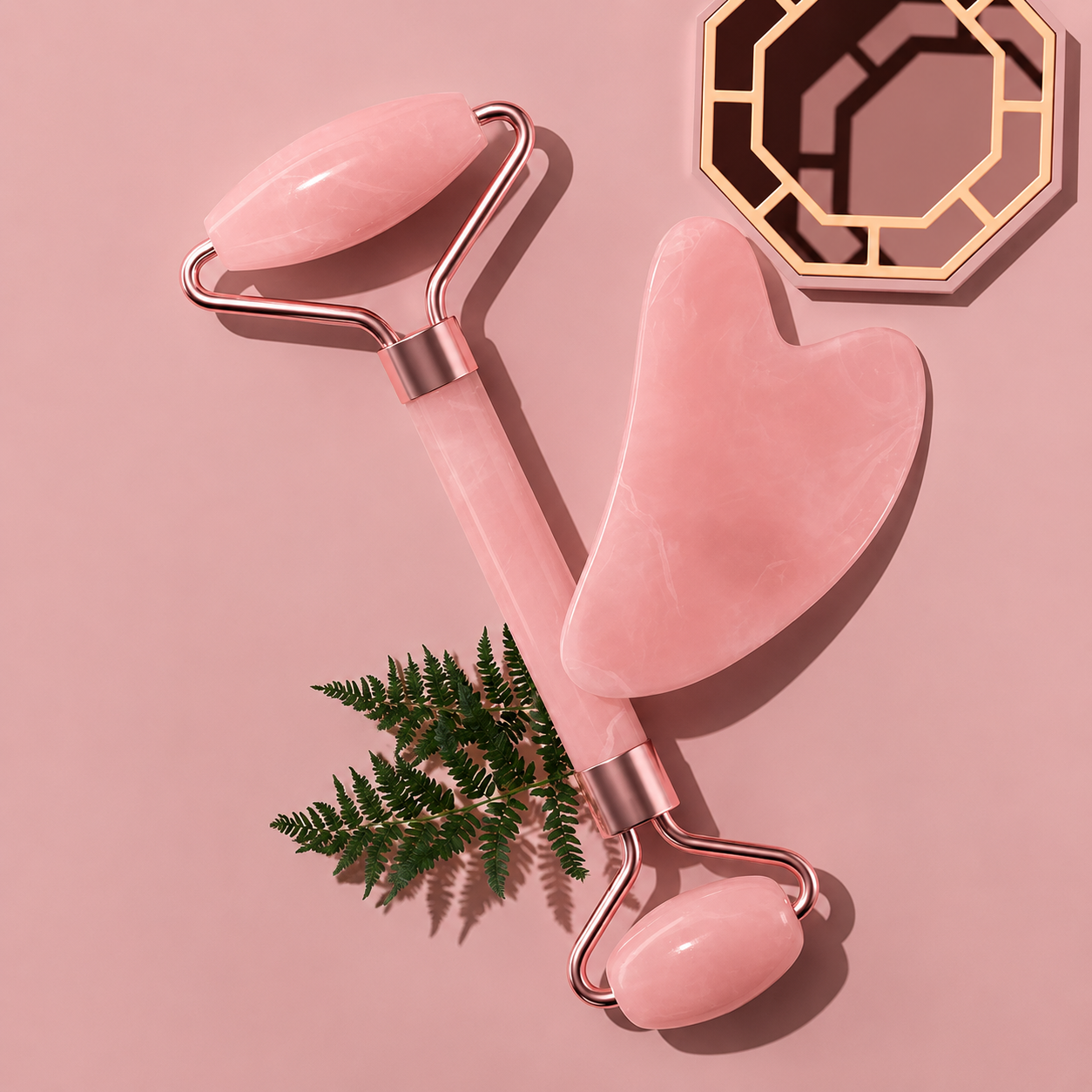 Facial Roller & Gua Sha Set