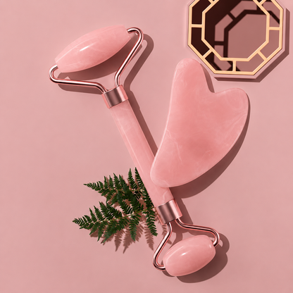 Facial Roller & Gua Sha Set