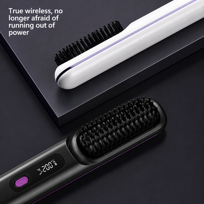 Portable Hair Straightening Brush