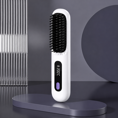 Portable Hair Straightening Brush