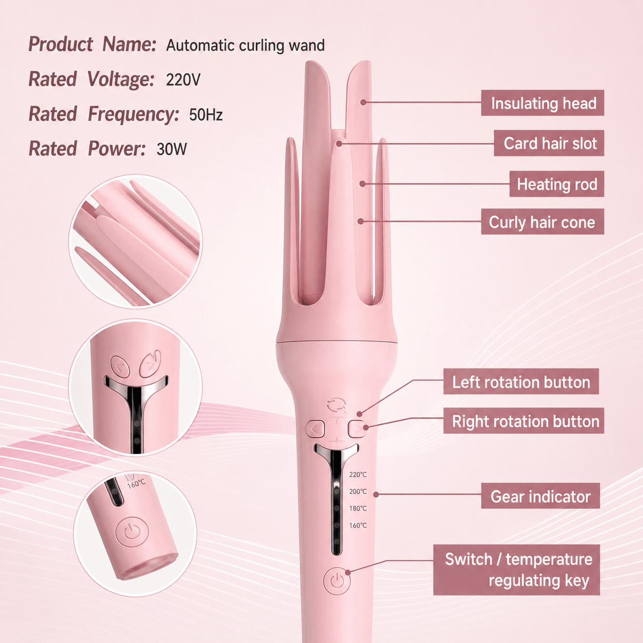 Automatic Hair Curler - Phantyo