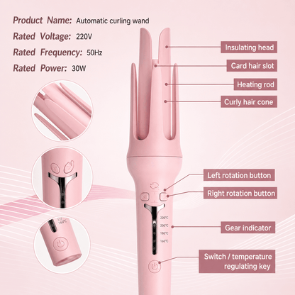 Automatic Hair Curler - Phantyo