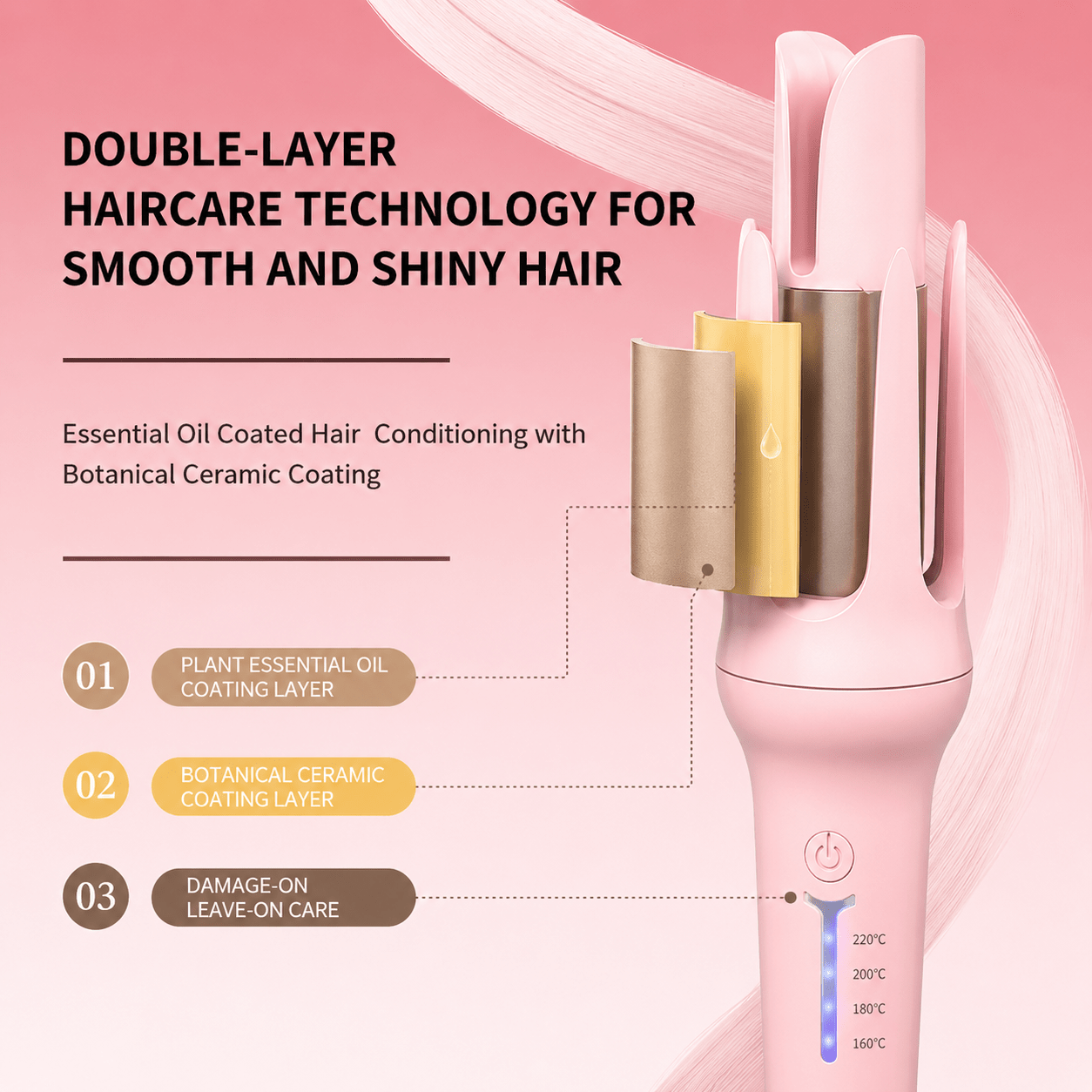 Automatic Hair Curler - Phantyo