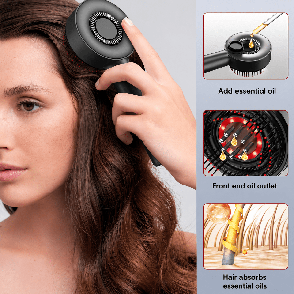Red Light Scalp Massager - Phantyo