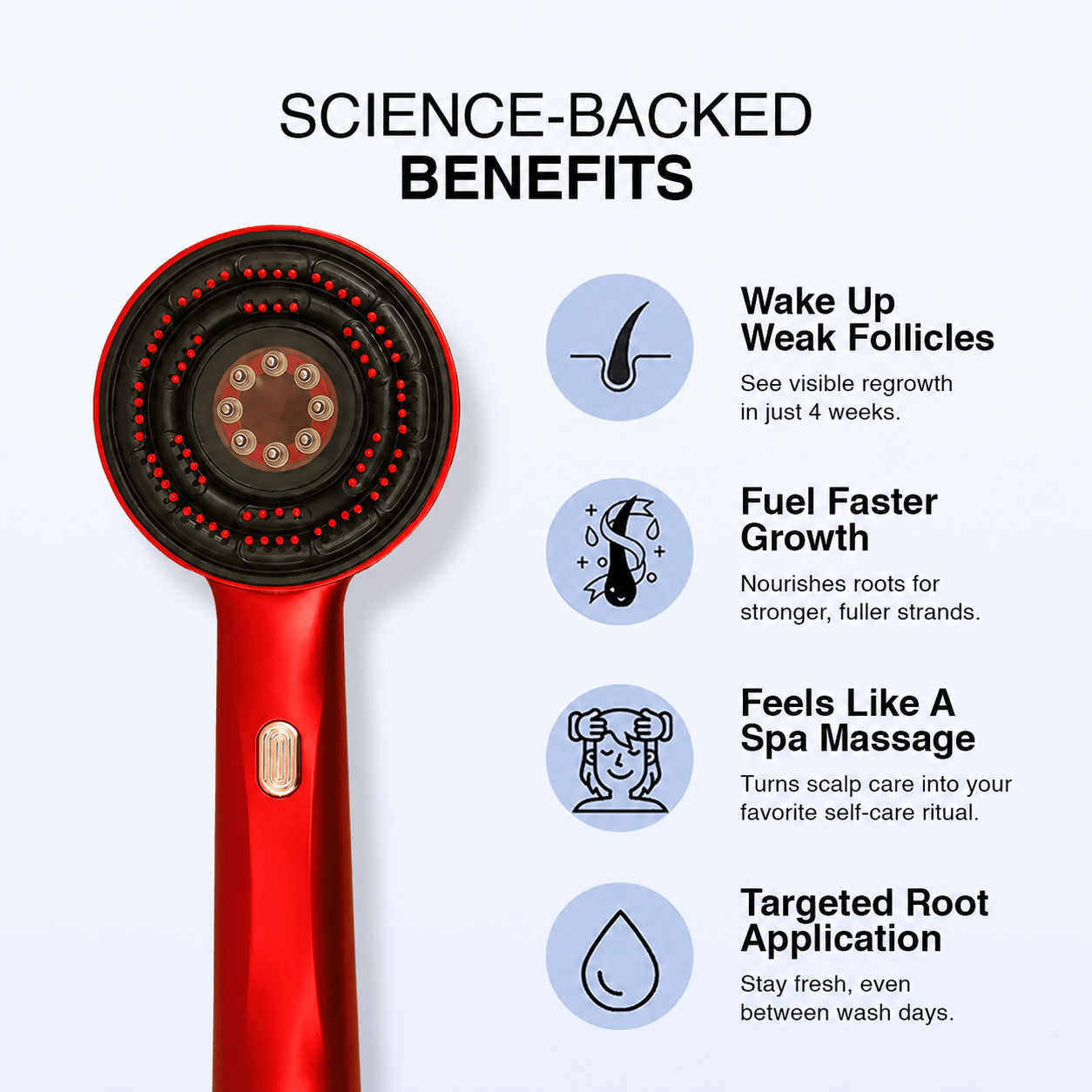 Red Light Scalp Massager - Phantyo